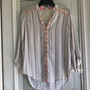 Altar’d State sheer long sleeve shirt